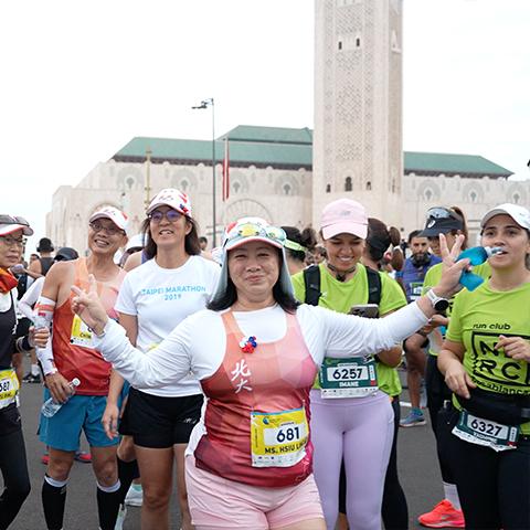 Groupe de finishers